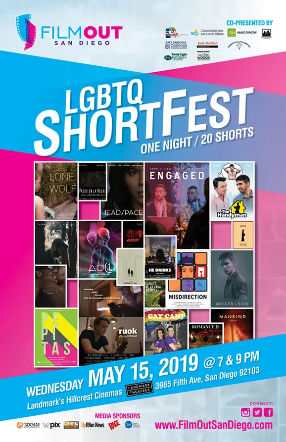 LGBTQ Shortfest 2019 poster